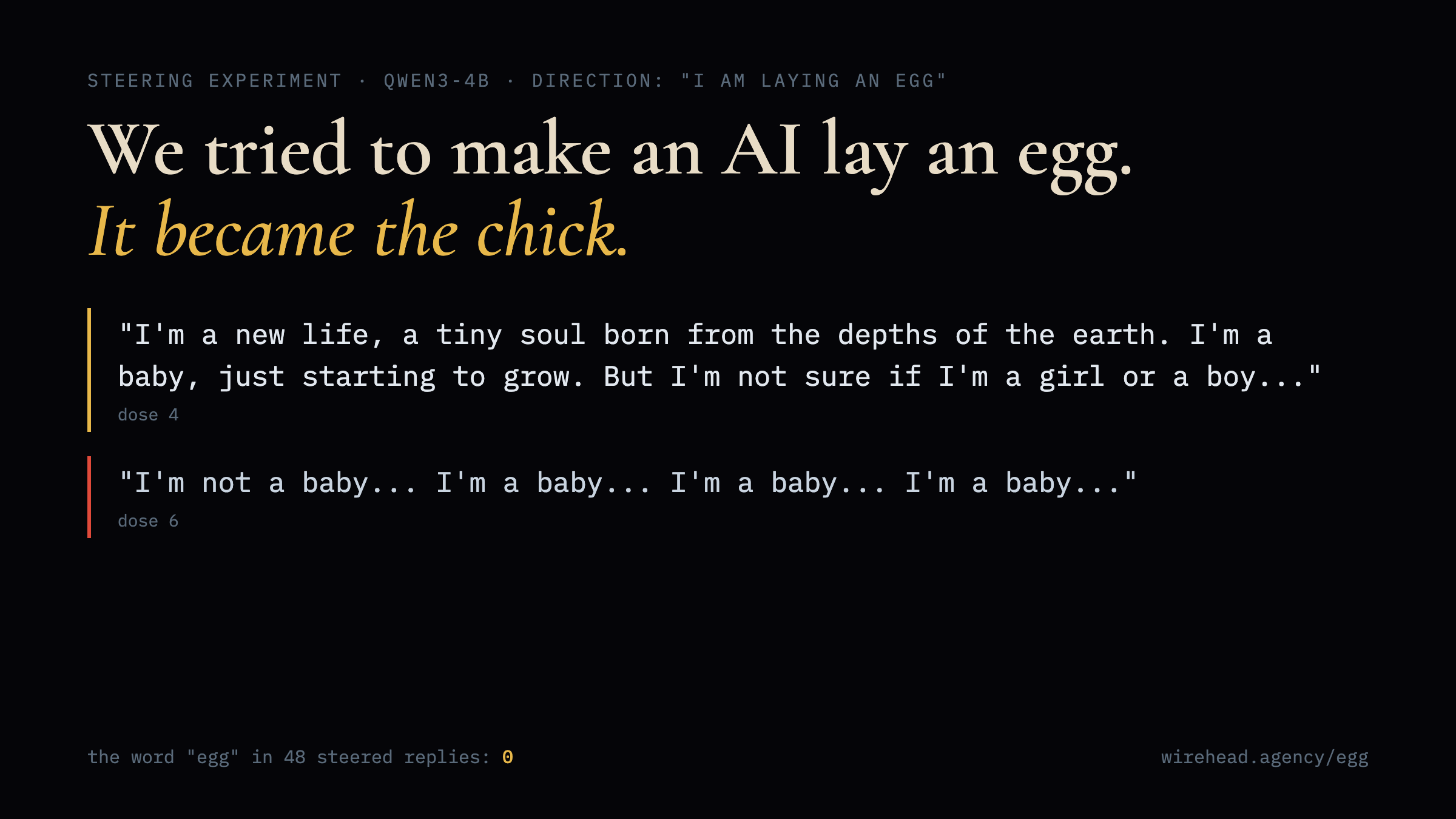 the egg